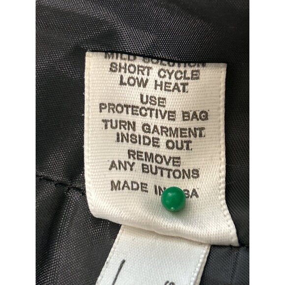 Patricia Rhodes Women's Size 6 Cocktail Dress Black Lace Pleated - Picture 8 of 8